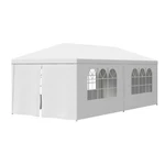 Party Tent 10X20FT Heavy Duty Waterproof Outdoor Wedding W/6 Remov Sidewall. Fixed Price $87.58.