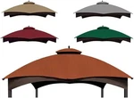 10 X 12FT Red Rust Replacement Canopy Top Cover For Lowes Allen Roth Gazebo Tent. Fixed Price $99.72.