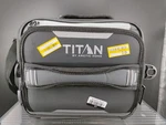 Titan Arctic Zone Insulated Lunch Bag With Ice Walls Zippered Black. Fixed Price $26.95.