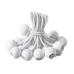 16 Pack Bungee Balls Cords, White Duty Heavyweight 4 In Tar.... Fixed Price $12.00.