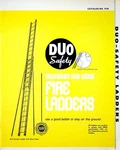 1960'S Duo Safety Aluminum & Wood Fire Ladders Yellow Catalog W/ Price List. Fixed Price $17.99.