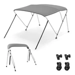 Goplus 3-BOW Boat Bimini Top Sun Shade Canopy W/ Storage Boot Straps. Fixed Price $105.99.