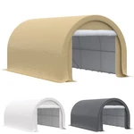 Outsunny 16' X 10' Carport Storage Tent Anti-uv Pe Portable Garage. Fixed Price $273.99.