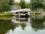 Great Lakes 23X116 Tan Boat Lift Canopy Cover. Fixed Price $900.00.