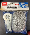 Hft 1/2" Grommet Installation Kit 104 Pc Harbor Freight 63237 New. Fixed Price $11.99.