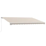 16'X10' Electric Retractable Awning Sunshade Shelter W/ Remote Control For Deck. Fixed Price $344.99.