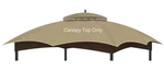 Replacement Gazebo Canopy Top Cover For 10 X 12, Double Tiered Waterproof Can.... Fixed Price $100.61.