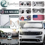 Jumbo Auto Windshield Sunshade Folding Car Visor Reflective Uv Block Cover. Fixed Price $10.99.