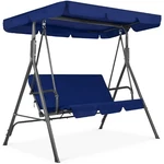 Best Choice Products 2-PERSON Outdoor Large Convertible Canopy Swing Glider Loun. Fixed Price $250.00.