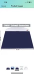 Ozark Trail Canopy Sidewall Blue Weather Resistant Outdoor Accessory. Fixed Price $25.00.