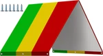 Swing Set Replacement Tarp- 52" X 90" Kids Playground Roof Canopy,. Fixed Price $26.42.