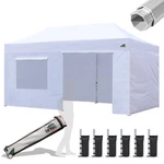Eurmax Pop Up 10X20 Canopy Beyond Commercial Patio Tent Shelter+roller Bag. Fixed Price $1159.95.