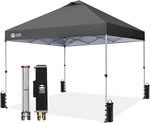 Crown Shades 10X10 Pop-up Canopy With Easy Setup And Carry Bag, Grid Grey. Fixed Price $236.99.