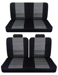 Fits 1969 1979 Chevy Nova 2DOOR Front 50-50 Top And Rear Bench Seat Covers. Fixed Price $159.99.