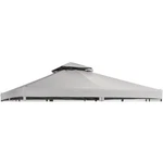 Outdoor Expressions 10 Ft. Gray Polyester Replacement Gazebo Canopy. Fixed Price $82.66.