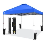 Crown Shades 10 X Foot Instant Canopy Tent, Portable Shelter, Blue(used). Fixed Price $73.53.