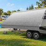Luvioro Rv Awning Replacement 16'(15'2" 16FT(FABRIC15'2"), Gray Fade. Fixed Price $160.99.