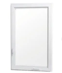 Tafco Windows 30 In. X 60 Casement Right Hand Vinyl White With Screen. Fixed Price $340.00.