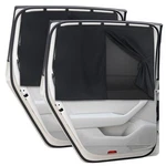 Car Shades, 2 Pcs Magnetic Double Layer Auto Sun For Side Window.... Fixed Price $24.41.