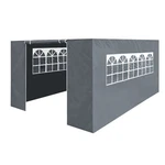 Dellonda Side Walls Doors Windows For Gazebo Marquee X 4.5M Models Grey DG153. Fixed Price $230.86.