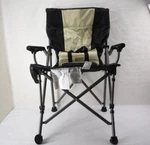 Oniva Picnic Time Outlander Black & Beige Mesh Seat Camp Chair Company Branded. Fixed Price $81.99.