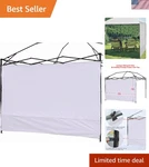 Canopy Sunwall Sidewall Gazebos Tent Waterproof For 10X10FT Pop Up Str.... Fixed Price $34.99.