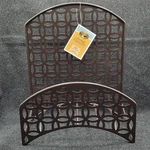 Hampton Bay Decorative Hose Hanger Brown Powder Coated Finish Holds 150FT. Fixed Price $25.00.