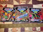 Lot Of Jumbo 3D Book Sox Stretchable Fabric Covers With Glasses Sealed. Fixed Price $9.50.