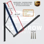 8952002.400U - 9100/9200 Power Rv Awning Top Arm Right Or Left Black W/fasteners. Fixed Price $129.95.