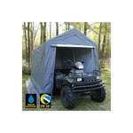 King Canopy Ft X Garage - Green Silver 7' 12'. Fixed Price $372.69.