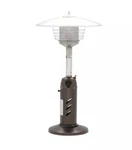 Hampton Bay 11,000 Btu Powder Coated Bronze Tabletop Propane Patio Heater - New. Fixed Price $149.00.
