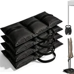 140 Lbs Heavy Duty 420D Oxford Canopy Tent Sand Bags Set Of 4, Threecompartme.... Fixed Price $19.29.
