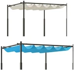 Outsunny 10' X Retractable Pergola, UPF30+ Patio. Fixed Price $134.99.