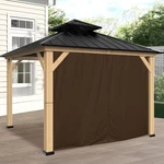 Coastshade Gazebo Pergola Canopy Panel Sidewall Replacement 8FT Brown. Fixed Price $25.66.