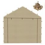 Vanteriam 10X20 Carport Replacement Sidewall, Front Panel Canopy Entrance Pan.... Fixed Price $69.36.