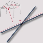 For Quik Shade Expedition 10X10 Canopy Gazebo Middle Truss Bar Replacement Parts. Fixed Price $16.98.