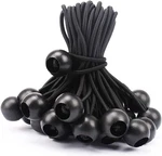 30 Pcs 4 Inches Ball Bungee Cords, Black Duty Heavyweight Tarp. Fixed Price $20.99.