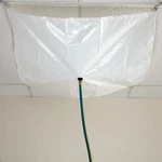 Sigman 7' X Drain Tarp Roof Ceiling Leak Diverter - White Poly New. Fixed Price $42.99.