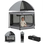 Delta Children Jeep Hexagon Pop Up Play Yard Removable Canopy Ideal For Indoor. Fixed Price $130.08.