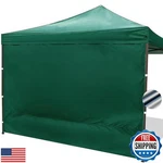Patioman 10X10 Canopy Sidewalls With Silver Coating UPF50+ Shelter Sunwall. Fixed Price $27.99.