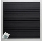 Jifram Easy Living 4 Ft. X Or 8 2 Black Plastic Slat Wall Kit. Fixed Price $36.80.