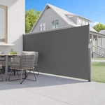 118X63" Retractable Privacy Screen Folding Side Awning For Patio Outdoor Divider. Fixed Price $99.99.