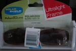 Solar Shield Polarized Clip-ons 54 Rec W/ Case Block 100% Uva Uvb Ultralight. Fixed Price $6.89.