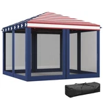 10' X Pop-up Canopy Party Tent Gazebo Canopies Uv Protect W/ Mesh Wall. Fixed Price $124.99.