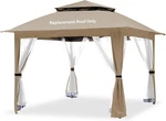 Gazebo Replacement Cover Compatible With Sunjoy 11X11 Pop Up Frame,this. Fixed Price $97.99.