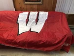 Wisconsin Badgers Coleman 10 X Slant Leg Canopy Wall. Brand New.. Fixed Price $29.99.