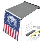 Apluschoice Vehicle Awning W/ Eagle Side Wall Roof Rack Pull-out Sun Shade Camp. Fixed Price $154.99.