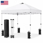 Kripowa 10X10 Pop Up Canopy Tent Waterproof Uv Blocking Heavy Duty Steel Frame. Fixed Price $190.22.
