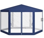 13' 11' Outdoor Party Tent, Hexagon Sun Shade Shelter Canopy W/ Protective Mes. Fixed Price $119.99.