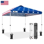 Eagle Peak Pop Up Canopy Tent Wheeled Carry 8 Stakes 4 Ropes Weight Bags. Fixed Price $259.39.